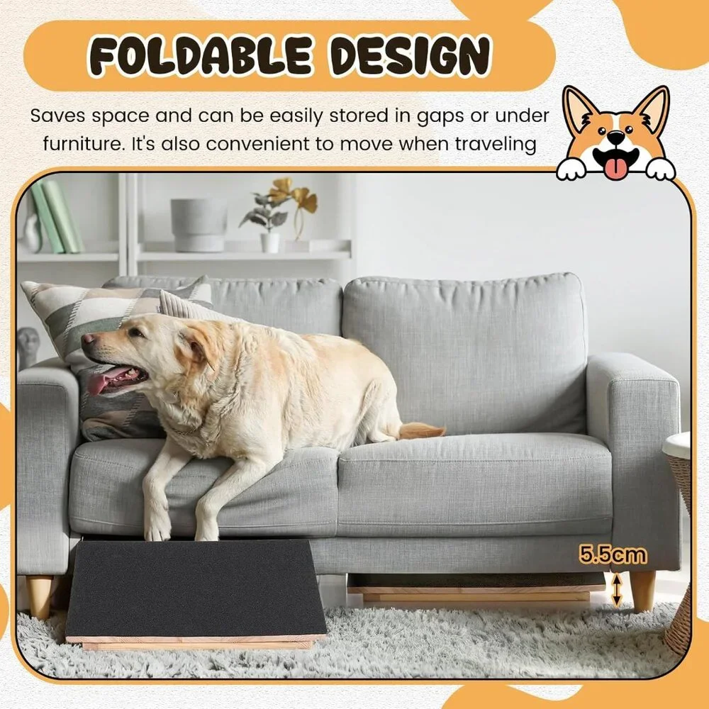 Novabright 3 Pack Adjustable Dog Ramp